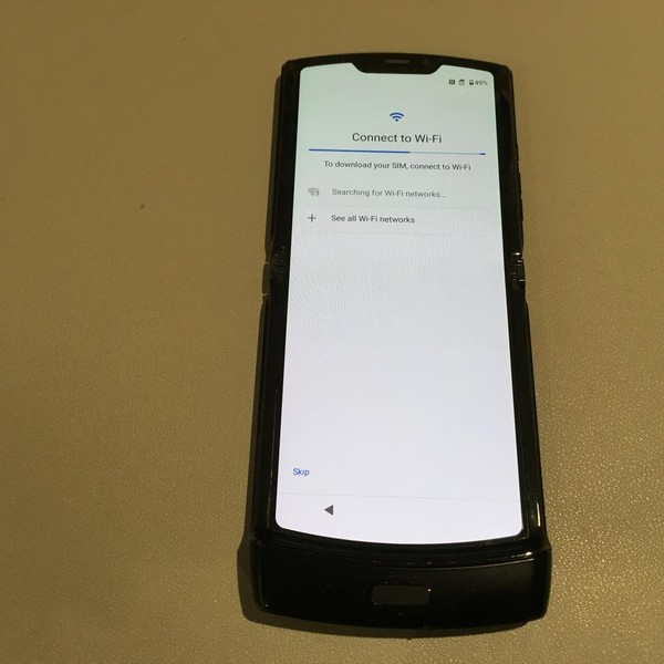 Motorola Razr - Verizon, 128 GB, Black, 6 GB