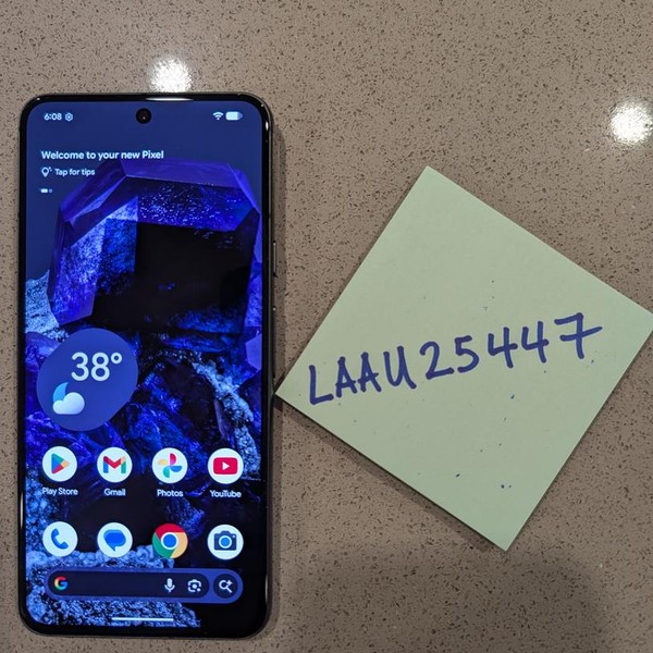 Google Pixel 8 - Unlocked, Obsidian, 128 GB, 8 GB, G9BQD, Sub-6 5G