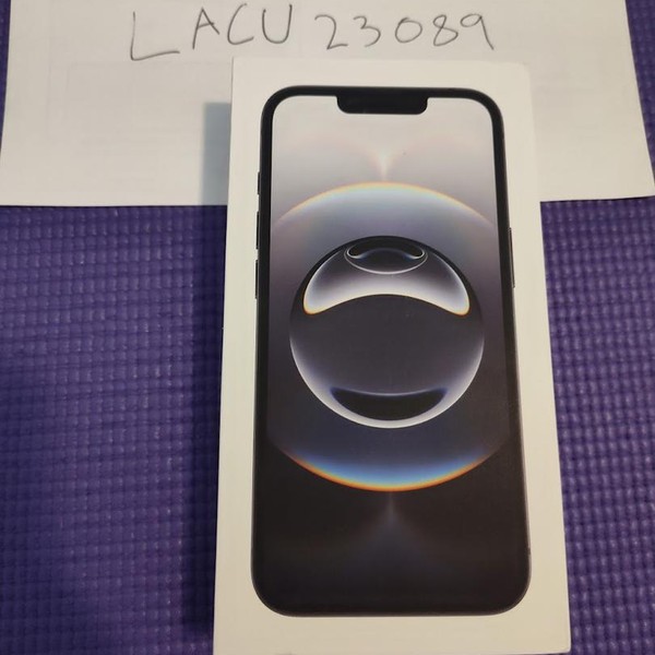 Apple iPhone 16e - Cricket, 128 GB, Black, A3212