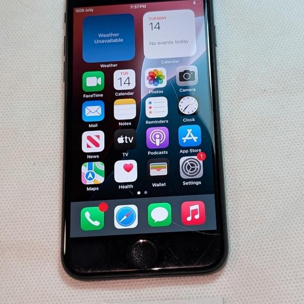 Apple iPhone SE 2nd Gen 2020 - Unlocked, 64 GB, Black, A2275