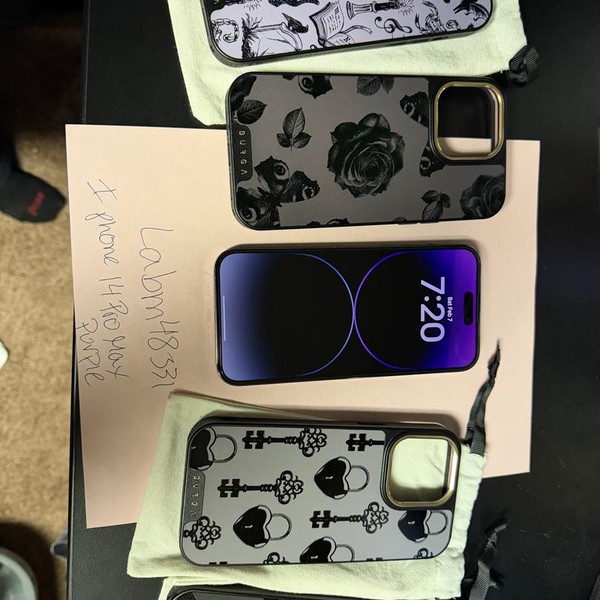 Apple iPhone 14 Pro Max - Unlocked, 128 GB, Purple, A2651