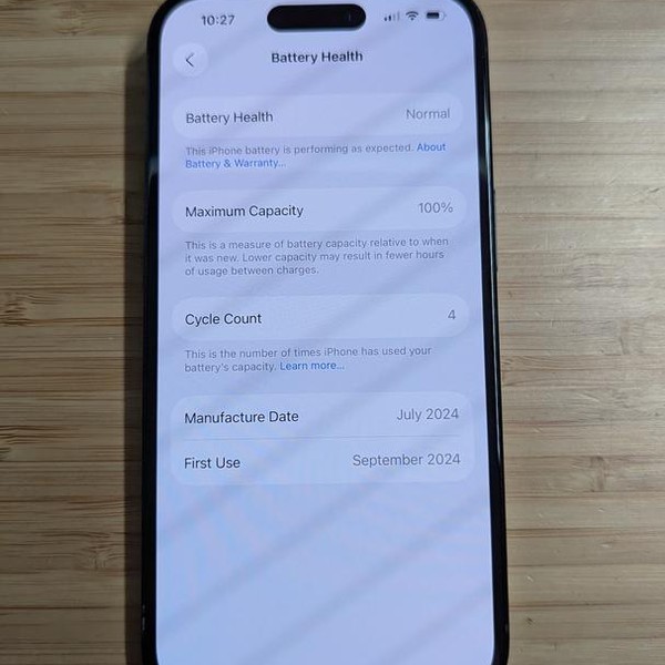 Apple iPhone 15 - Unlocked, 128 GB, Black, A2846