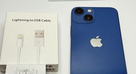 Good
													Apple iPhone 13 Mini - Unlocked, Blue, 128 GB, A2481, photo 4 of 4