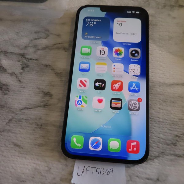 Apple iPhone 14 Plus - Unlocked, 128 GB, Midnight, A2632