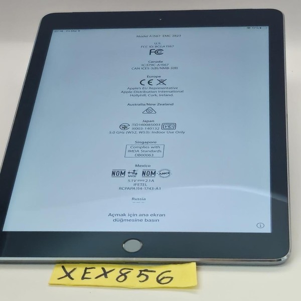 Apple iPad Air 2 - Unlocked, 64 GB, Gray