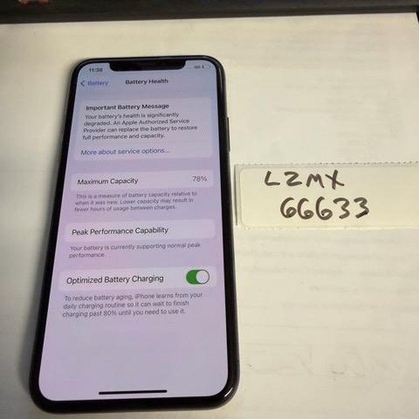 Apple iPhone Xs - Unlocked, 64 GB, Gray, A1920