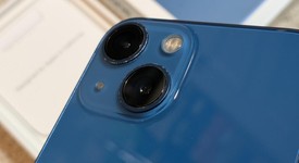 Good
													Apple iPhone 13 Mini - Unlocked, Blue, 128 GB, A2481, photo 4 of 9