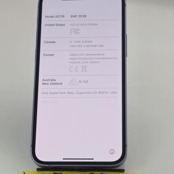 Apple iPhone 12 Mini - Unlocked, Purple, 128 GB, A2176