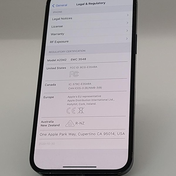 Apple iPhone 12 Pro Max - AT&T, Pacific Blue, 128 GB, A2342