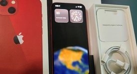 Good
													Apple iPhone 13 - Unlocked, Red, 128 GB, A2482, photo 2 of 4