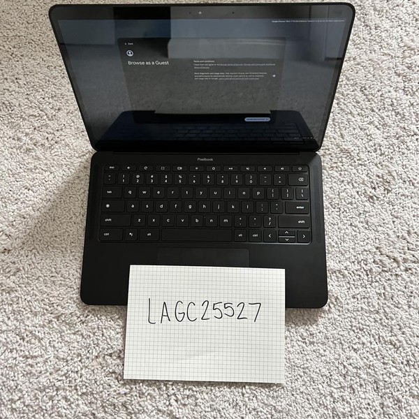 Google Pixelbook Go - 128 GB, Black, 16 GB, Intel Core i5