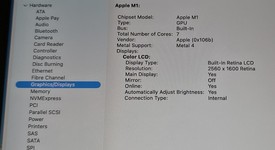 Good
													MacBook Air 2020 - 13" - Apple M1, Silver, 256 GB, 8 GB, photo 5 of 9