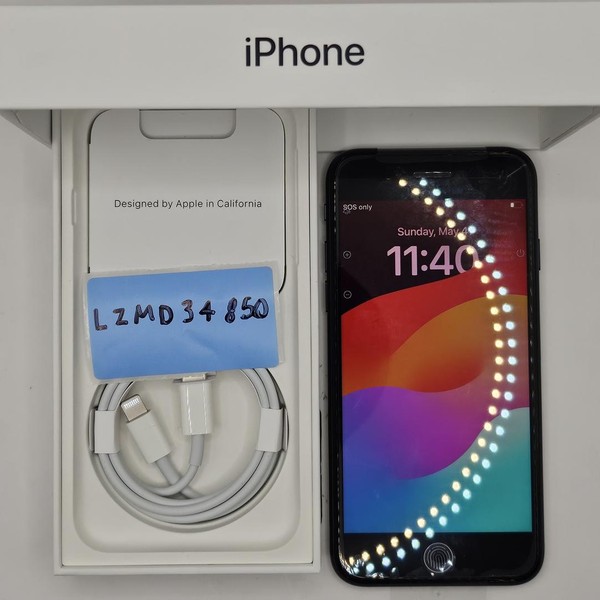 Apple iPhone SE 3rd Gen 2022 - Unlocked, 64 GB, Midnight, A2595