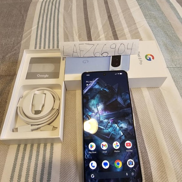 Google Pixel 8 Pro - Unlocked, 128 GB, Bay, 12 GB, G1MNW, mmWave 5G