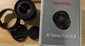 Mint
													Samyang AF 50mm f1.4 FE II, photo 1 of 9