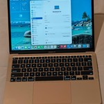 Good MacBook Air 2020 - 13 inch - 256 GB, Gold, 8 GB, Apple M1