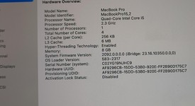 Good
													MacBook Pro 2019 - 13" - I5, Gray, 512 GB, 8 GB, photo 4 of 9