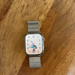 Good Apple Watch Series 7 45mm - Unlocked, Gold, A2477 - Cellular, Stainless