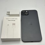 Good Apple iPhone 15 Plus - Unlocked, 128 GB, Black, A2847
