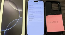 Good
													Apple iPhone 16 Pro Max - Unlocked, Black, 256 GB, A3084, photo 3 of 13