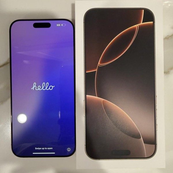 Apple iPhone 16 Pro Max - Unlocked, 1 TB, Desert, A3084