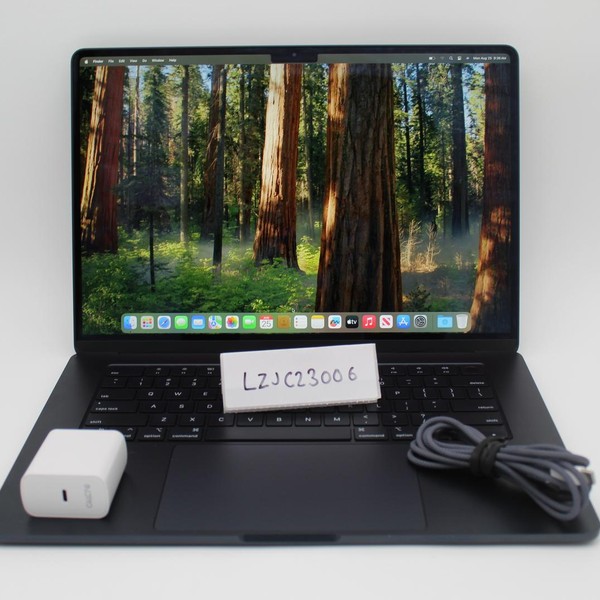 MacBook Air 2023 (M2) - 15 inch - 256 GB, Midnight, 8 GB, Apple M2