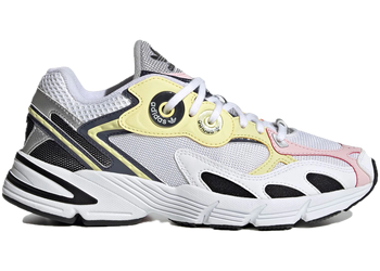 adidas Astir White Black Yellow Pink (Women's) for sale