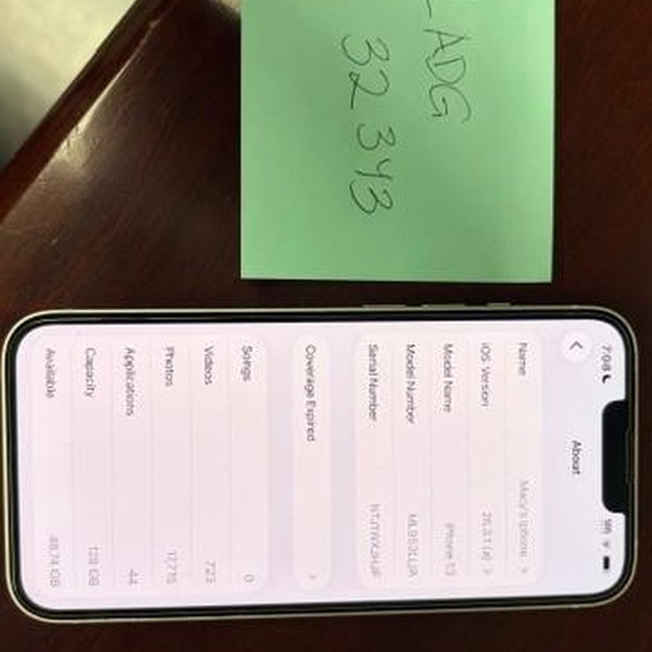 Apple iPhone 13 - AT&T, 128 GB, Starlight, A2482