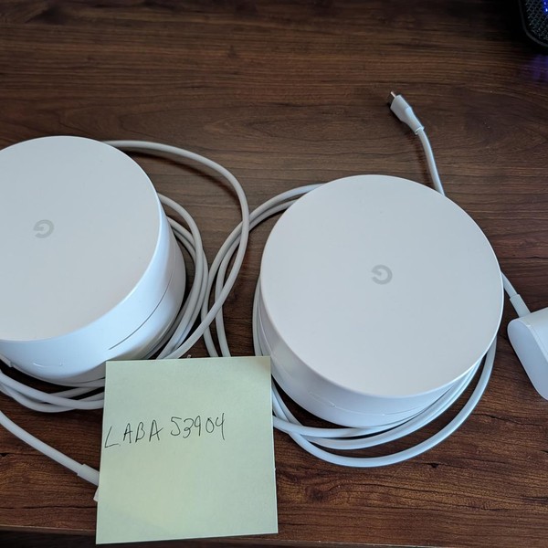 Google WiFi Router - White, 2-Pack