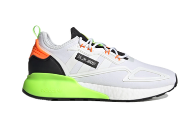 adidas ZX 2K Boost Cloud White Green for sale