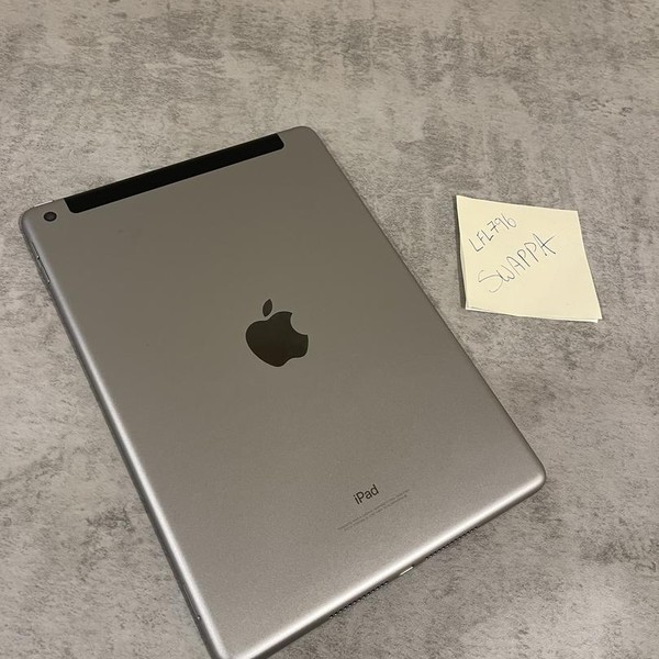 Apple iPad (6th Gen) - Unlocked, 32 GB, Gray, A1954