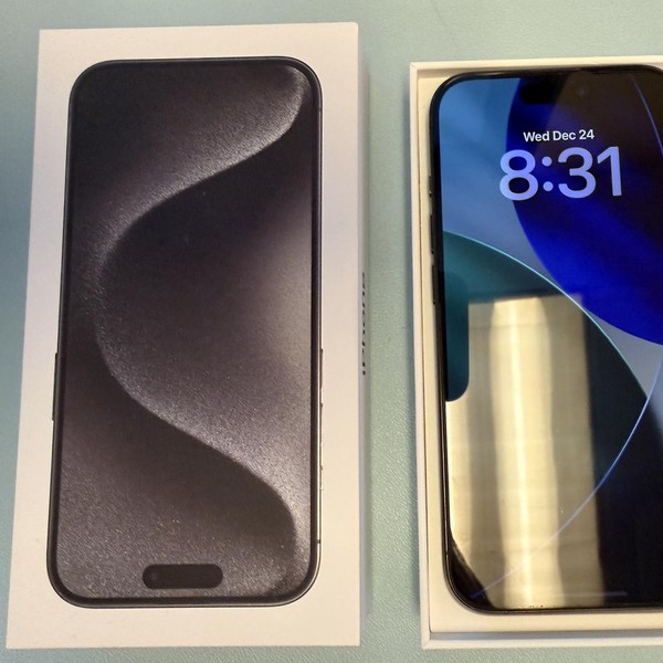 Apple iPhone 15 Pro - Unlocked, 128 GB, Black, A2848