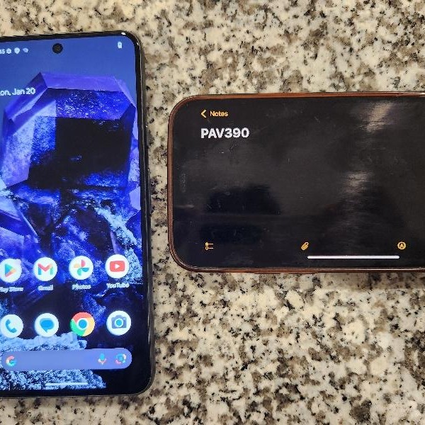 Google Pixel 8 - T-Mobile, 128 GB, Obsidian, 8 GB, G9BQD, Sub-6 5G