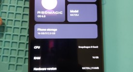 Mint
													ZTE nubia Red Magic 8 Pro - Unlocked, Titanium, 512 GB, 16 GB, photo 3 of 8