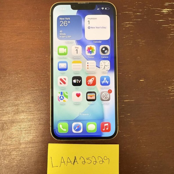 Apple iPhone 13 Pro - Unlocked, 128 GB, Gold, A2483