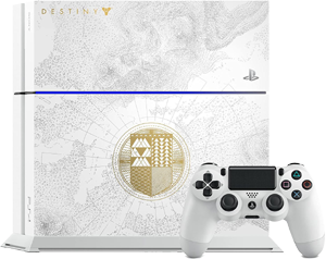 PlayStation 4 - 500 GB, White, Destiny: The Taken King