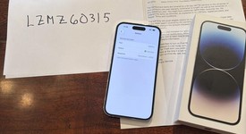 Good
													Apple iPhone 14 Pro - Unlocked, Silver, 1 TB, A2650, photo 1 of 8