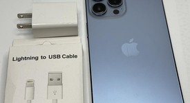 Good
													Apple iPhone 13 Pro Max - Unlocked, Sierra Blue, 256 GB, A2484, photo 2 of 7