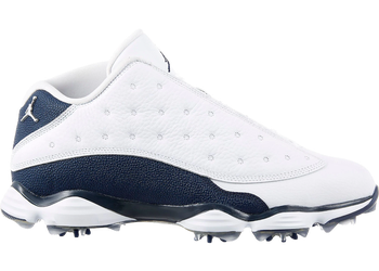 Jordan 13 Retro Golf White Navy Blue for sale