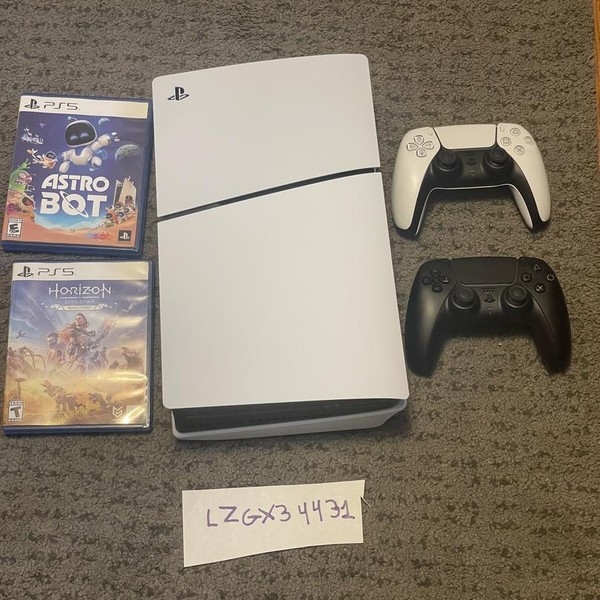 PlayStation 5 Slim Standard Edition (2023) - 1 TB, White