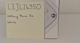 New
													Nothing Phone 3a - Unlocked, White, 256 GB, 12 GB, photo 3 of 6
