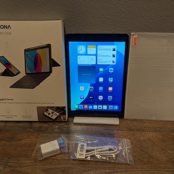 Apple iPad (9th Gen) - Unlocked, 64 GB, Gray, A2603