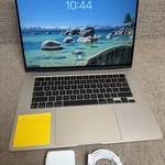 Mint MacBook Air 2026 (M5) - 15 inch - 512 GB, Starlight, 16 GB, Apple M5 10-Core (10-core GPU)