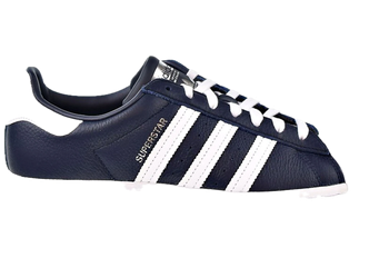 adidas Superstar Collegiate Navy White Silver for sale