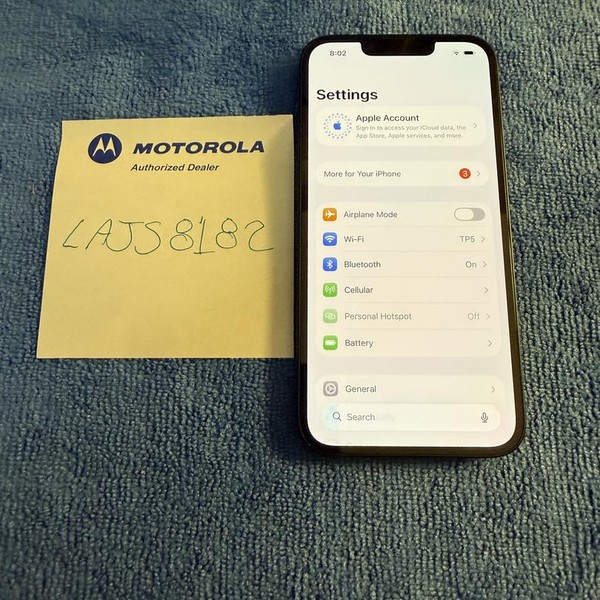 Apple iPhone 14 - AT&T, 128 GB, Midnight, A2649
