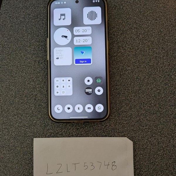 Nothing Phone (2a) - Unlocked, 256 GB, White, 12 GB