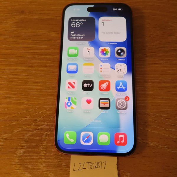 Apple iPhone 16 - T-Mobile, 128 GB, Pink, A3081