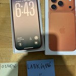 Mint Apple iPhone 17 Pro - Unlocked, 256 GB, Cosmic Orange, A3256