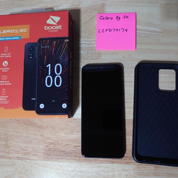 Celero 5G SC - Boost, 64 GB, Black