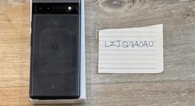 Good
													Google Pixel 6a - Unlocked, Charcoal, 128 GB, 6 GB, GX7AS, photo 3 of 11